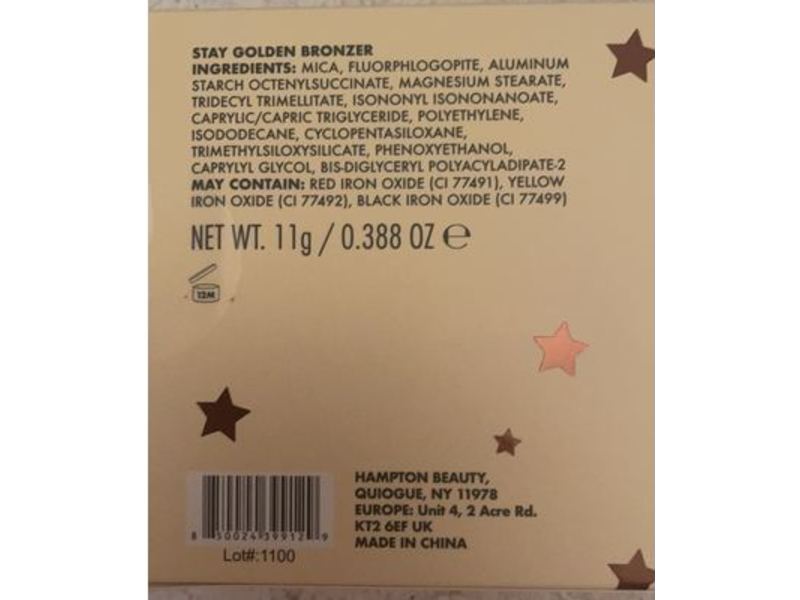 Sassy by Savannah Chrisley Stay Golden Bronzer & Kabuki Brush Kit, 0.388 oz/11 g