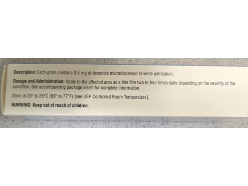 Desonide Ointment, 0.05%, 60 g Alembic (RX)