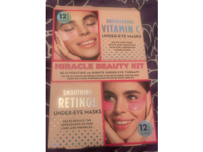 My Beauty Spot Miracle Beauty Kit Under Eye Mask, Vitamin C & Retinol, Count 24