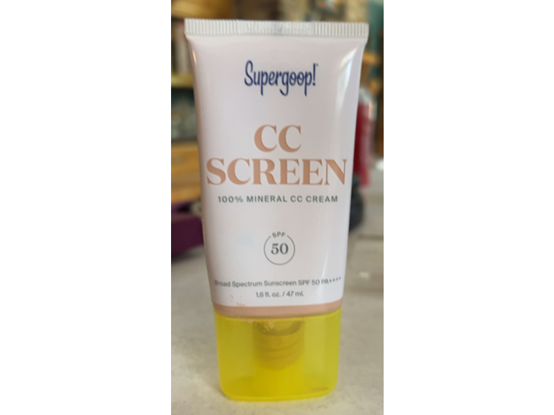 Supergoop! CC Screen Mineral CC Cream, SPF 50 PA++++, 230C, 1.6 fl oz/47 mL