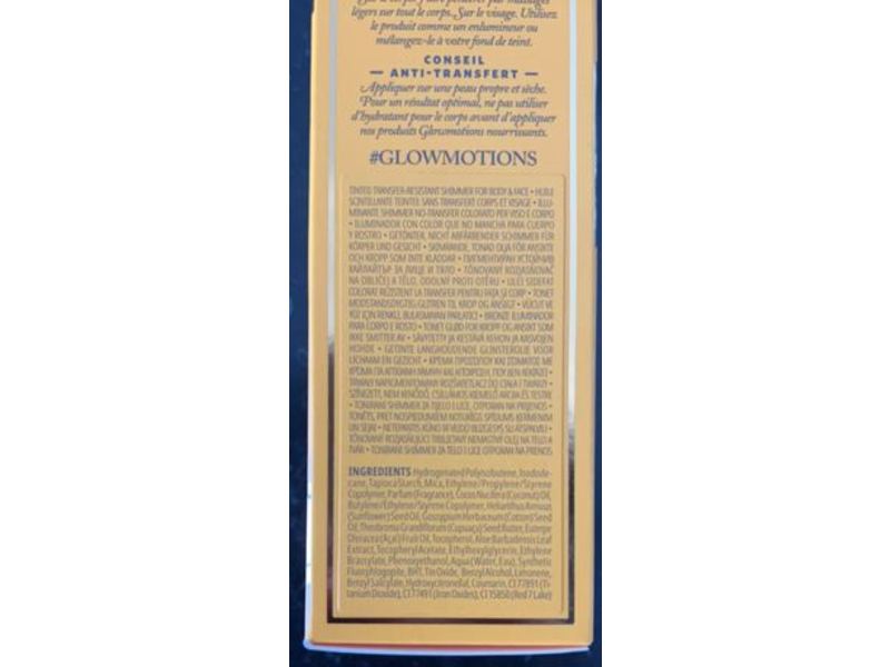 Sol De Janeiro Glow Motions Glow Oil, Copacabana Bronze , 2.5 fl oz/75 mL