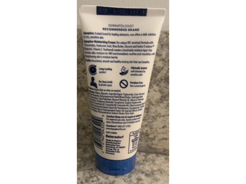 Aquaphor Moisturizing Cream, 1.89 oz/54 g