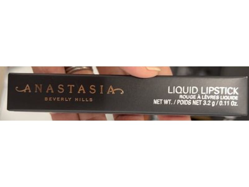 Anastasia Beverly Hills Liquid Lipstick, Poet-Dusty mauve, 0.1 oz/3.2 g