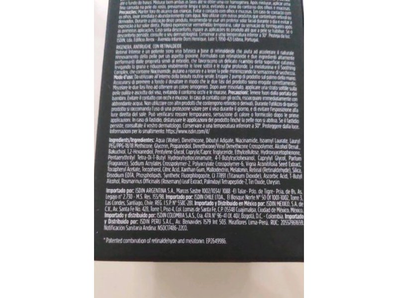 Isdin Rejuvenate Retinal Intense Serum, 1.7 fl oz/50 mL