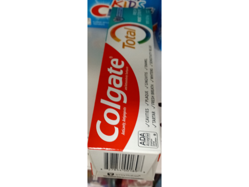 Colgate Total Toothpaste, Fresh Mint Stripe , 5.1 oz/144 g