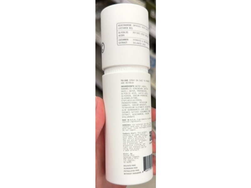 Onside Dual-Action Facial Toner Mist, Fragrance Free, 3.5 fl oz/103 mL