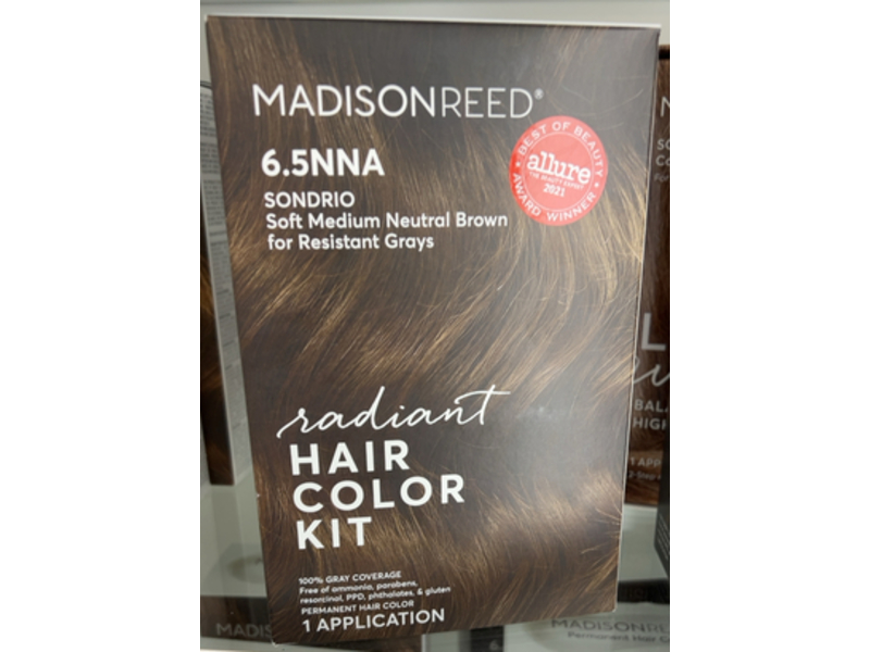 Madison Reed Radiant Hair Color Kit, Sondrio 6.5 NNA, 1Application