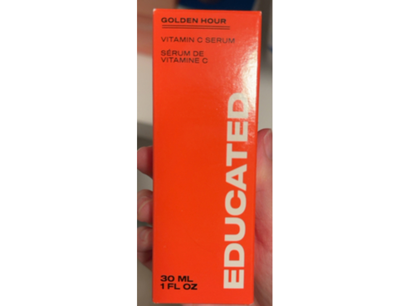 Educated Golden Hour Vitamin C Serum, 1 fl oz/30 mL