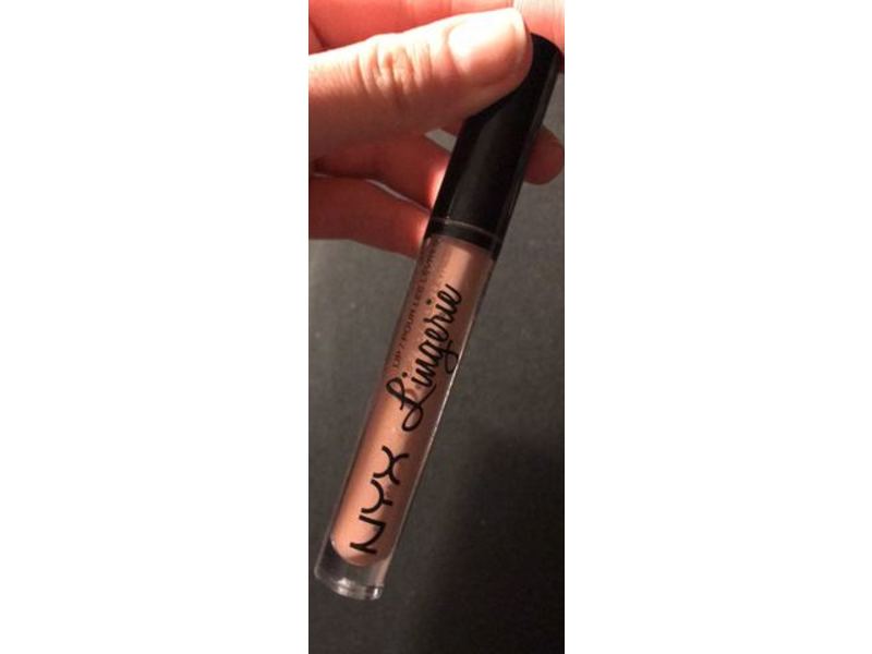 NYX Lip Lingerie Liquid Lipstick, 07 Satin Ribbon, 0.13 oz