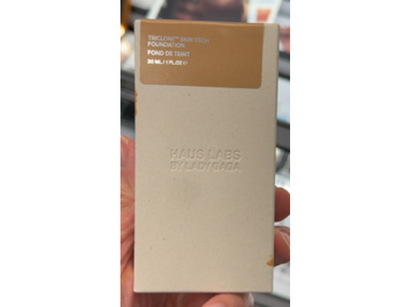 Haus Labs Triclone Skin Tech Medium Coverage Foundation, 300 Medium Neutral, 1 fl oz/30 mL