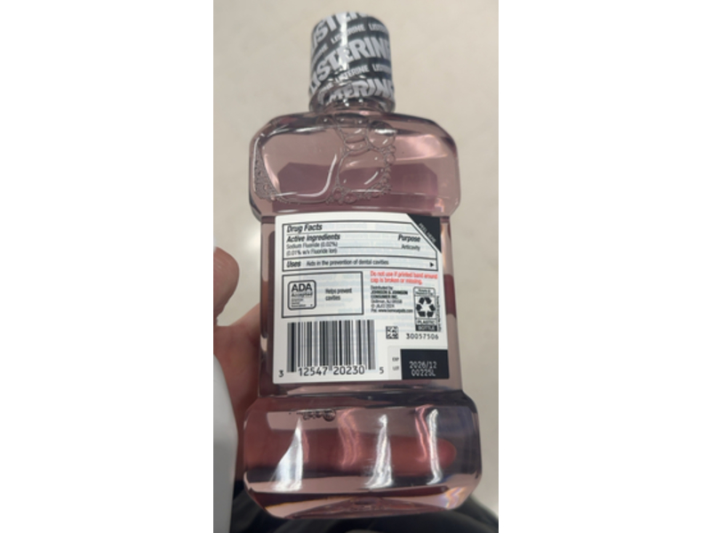 Listerine Total Care Mouth Wash, Fresh Mint, 34 fl oz/1 L