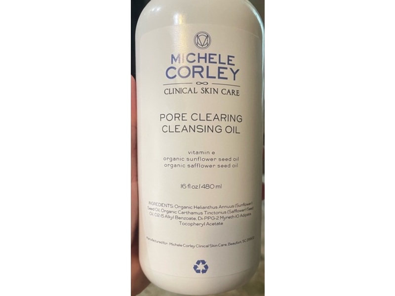 Michele Corley Pore Clearing Cleansing Oil, 16 fl oz/480 mL