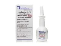 Azelastine HCI Nasal Solution (Nasal Spray), 0.1%, 137 mcg, 30 mL, Breckenridge Pharmaceuticals (RX) - Image 2