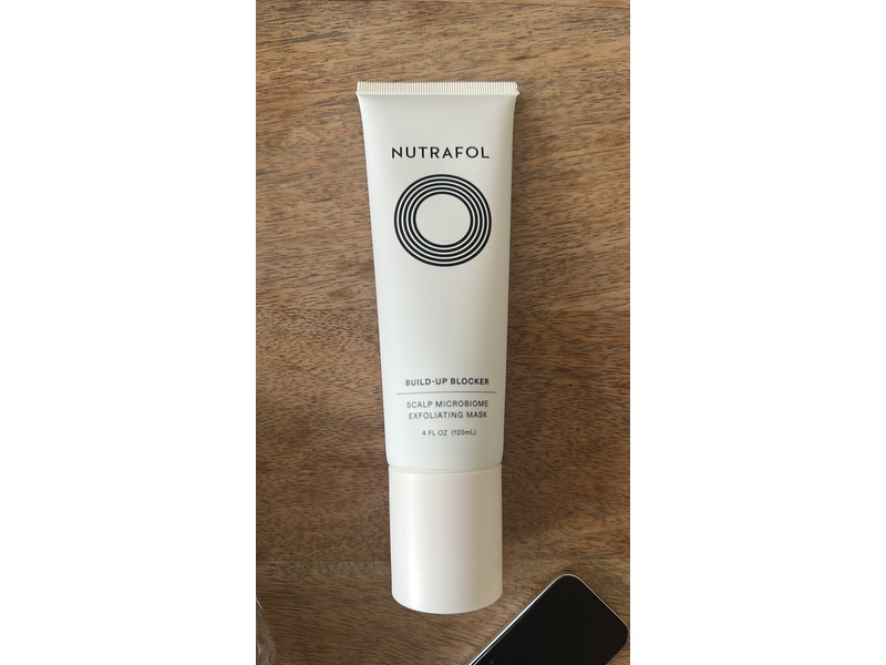 Nutrafol Build-Up Blocker Scalp Microbiome Exfoliating Mask, 4 fl oz/120 mL
