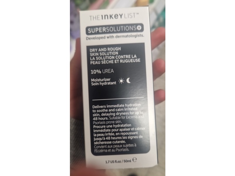 The Inkey List Supersolutions+ Dry And Rough Skin Solution, 1.7 fl oz/50 mL
