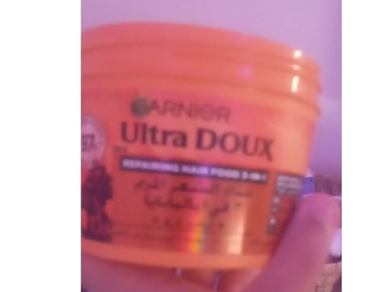 Garnier Ultra Doux Repairing Hair Mask, Papaya, 390 mL