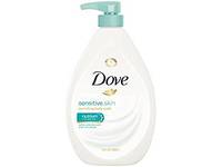 Dove Body Wash, Sensitive Skin, 34 fl oz - thumbnail 1