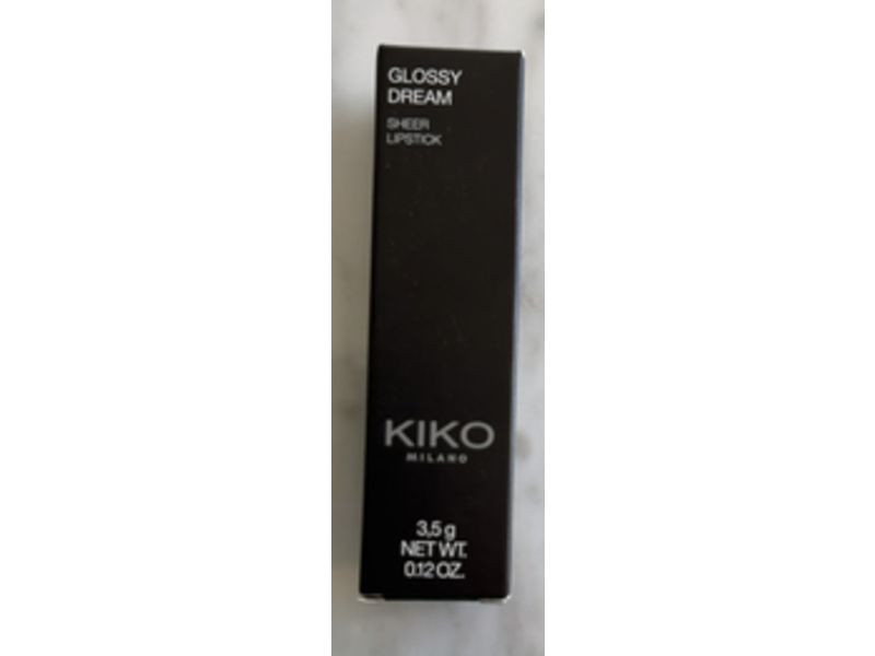 Kiko Milano Glossy Dream Sheer Lipstick, 202 Rose, 0.12 oz/3.5 g