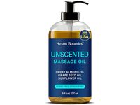Nexon Botanics Massage Oil, Unscented, 8 fl oz/237 mL - thumbnail 1