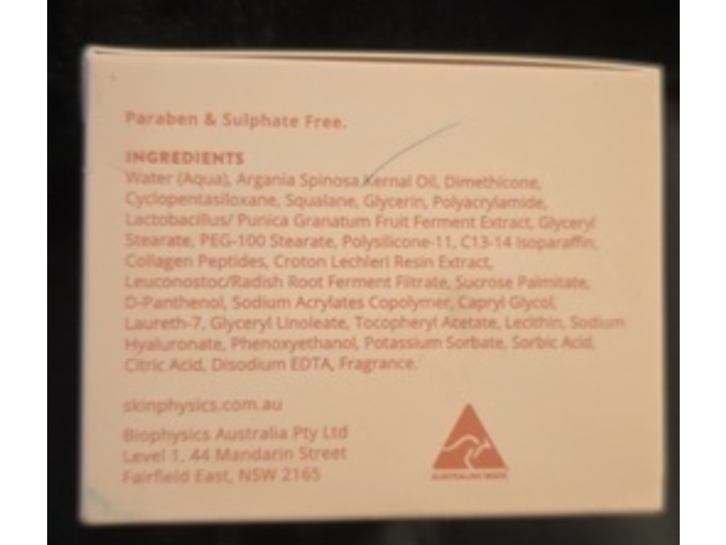 Skin Physics Ultra Plumping Night Cream, Dragon's Blood, 50 mL