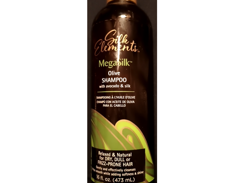 Silk Elements MegaSilk Olive Shampoo, 16 fl oz/473 mL