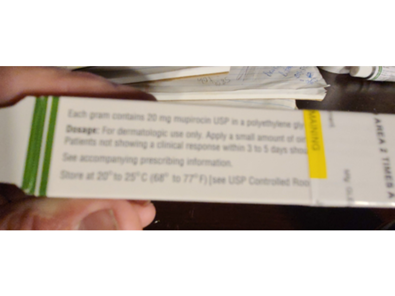 Mupirocin Ointment USP 2%, 2g Glenmark (RX)