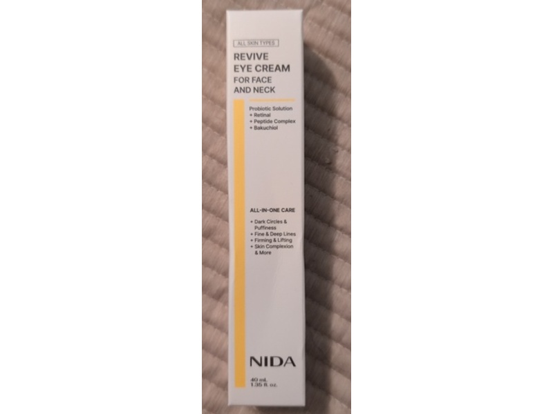 Nida Revive Eye Cream, 1.35 fl oz/40 mL