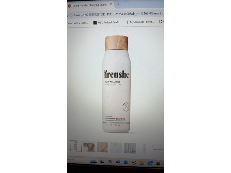 Being Frenshe Clarifying Shampoo, Salty, 16 fl oz/473 mL
