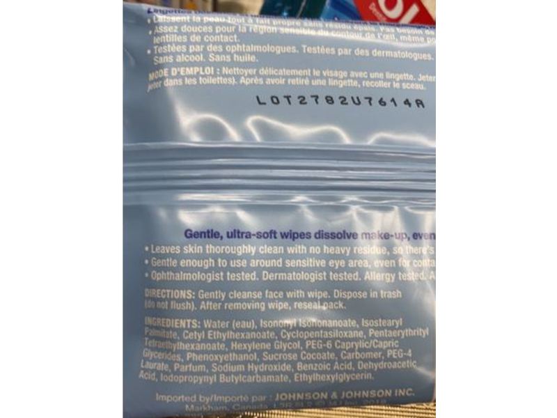 Neutrogena All In One Make Up Removing Cleansing Wipes, 7 Counts