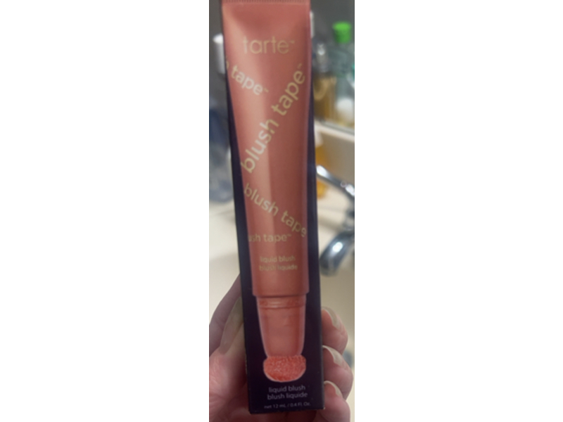 Tarte Tape Liquid Blush, Peach, 0.4 fl oz/12 mL