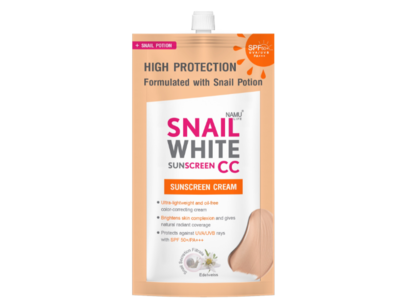 Namu Life Snail White Sunscreen CC Cream, SPF 50+ PA+++, 6 mL