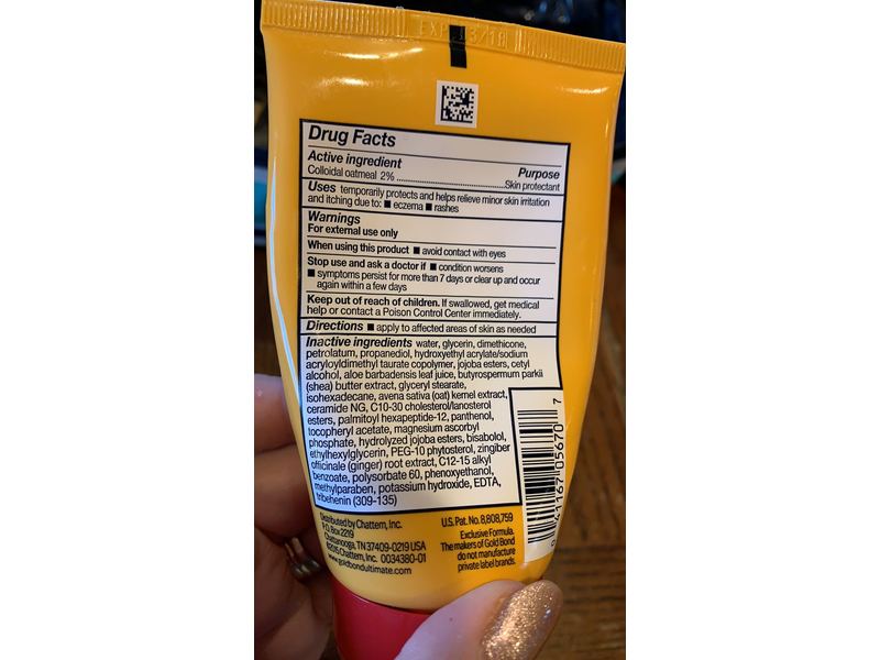 Gold Bond Eczema Relief Skin Protectant Cream, 3.5 oz/99 g