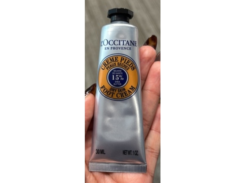 L'Occitane En Provence Foot Cream, Shea Butter, 1 oz/30 mL