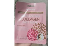 Dermav10 Anti-Ageing Collagen Face Mask, Aloe Vera, 1 Count - Image 3