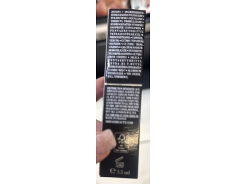 Giorgio Armani Prisma Glass Lip Gloss, 03 Honey Gleam, 0.11 fl oz/3.5 mL