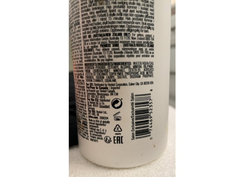 Joico Lumishine Lumi 10 Creme Developer, 22 Volume (6.6%), 16 fl oz/473 mL