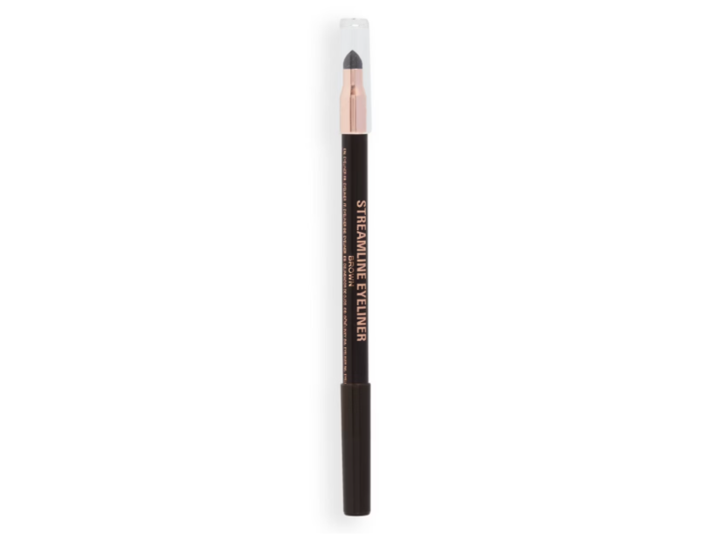 Makeup Revolution Streamline Waterline Eyeliner Pencil, Brown, 0.04 fl oz