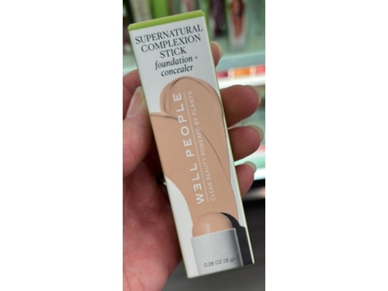 Well People Supernatural Foundation + Concealer Complexion Stick, 10 Fair Cool, 0.28 oz/8 g