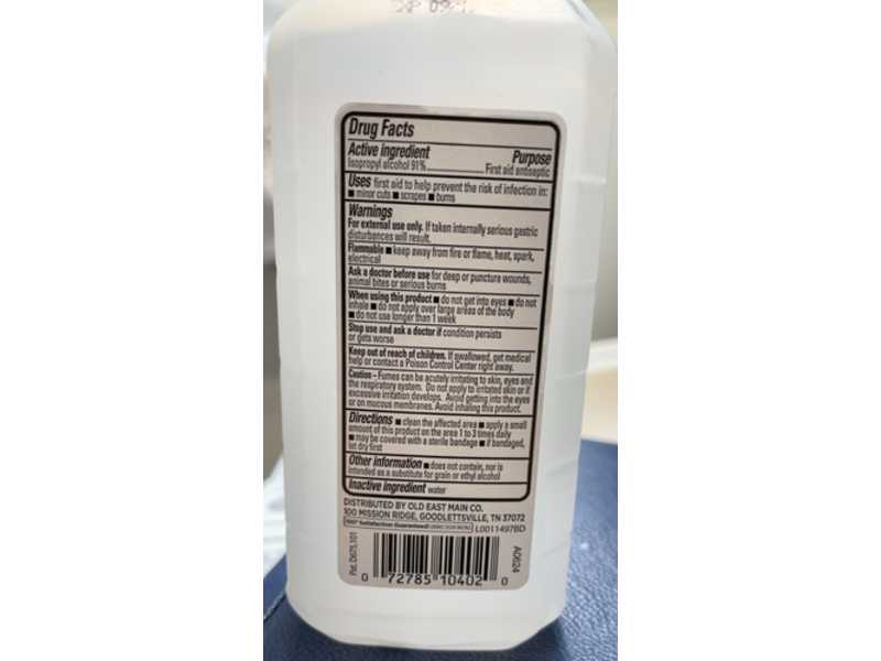 Rexall 91% Isopropyl Alcohol, 16 fl oz/473 mL