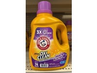 Arm & Hammer Plus OxiClean Odor Blasters Detergent, Fresh Burst, 74 Loads, 96.2 fl oz/2.84 L - thumbnail 2