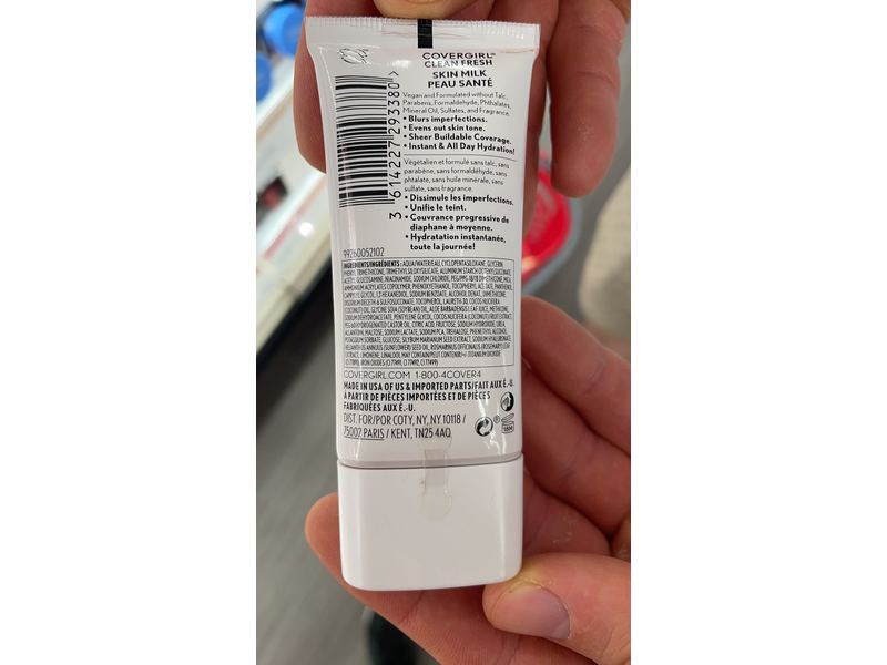 CoverGirl Clean Fresh Skin Milk Foundation, Light 540, 1 fl oz/30 mL.