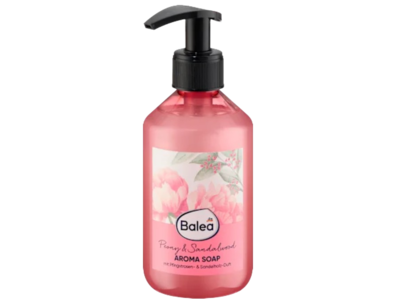 Balea Liquid Soap, Peony & Sandalwood, 300 mL