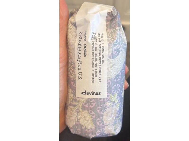 Davines This is a Curl Gel Oil, 8.45 fl oz/250 mL