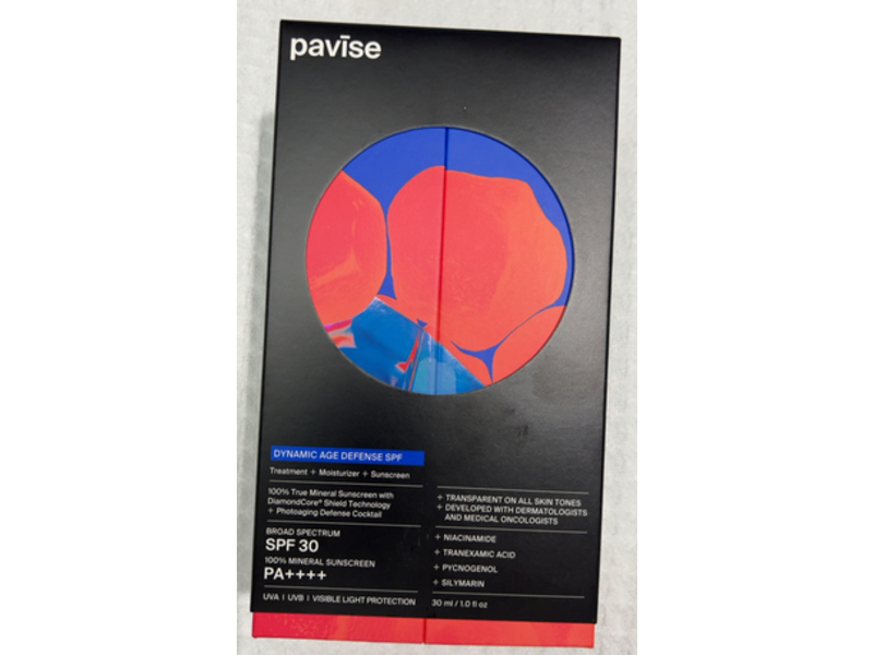 Pavise Dynamic Age Defense Treatment + Moisturizer + Sunscreen, SPF 30, Pa++++, 1.0 fl oz/30 mL