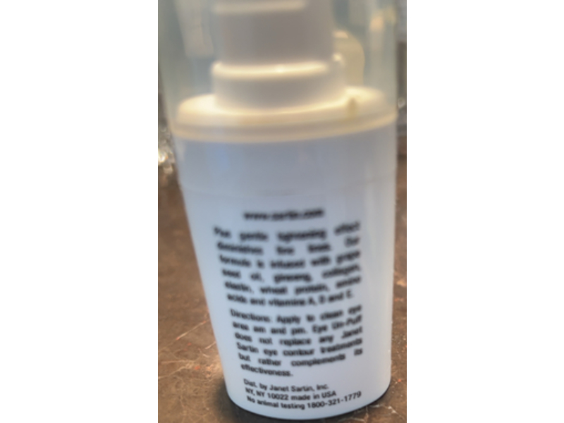 Janet Sartin Eye Un Puff, 0.50 fl oz/15 mL