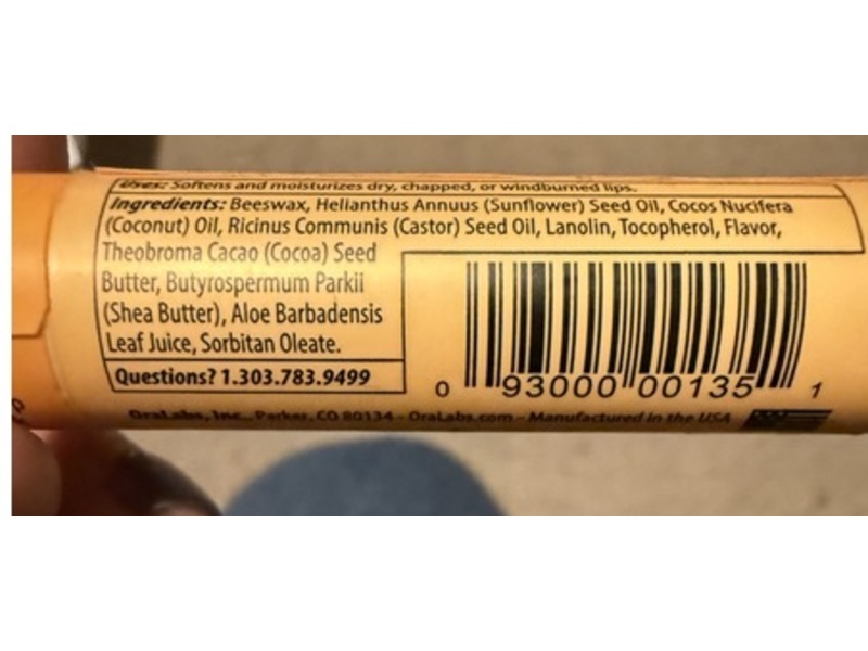 Lip Naturals Lip Blam, Mango