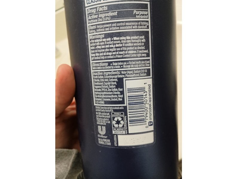 Suave Men 2 in 1 Anti Dandruff Shampoo & Conditioner, 40 fl oz/1.18 L, Pack Of 2