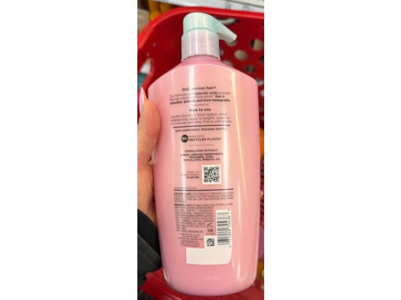 L'Oreal Paris Elvive Glycolic + Gloss Shine Boosting Conditioner, 28 fl oz/828 mL