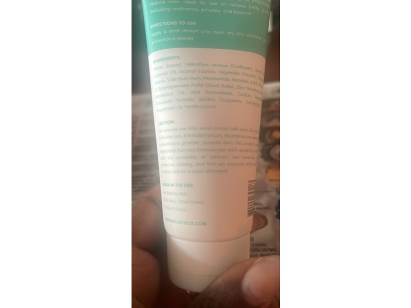 Her Fantasy Box Everywhere Deodorant, Eucalyptus Mint, 2.5 fl oz