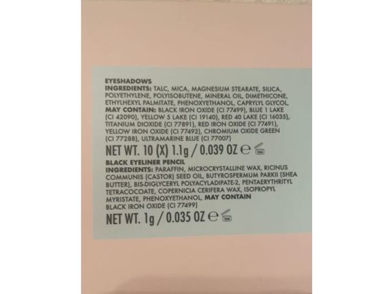 Sassy By Savannah Chrisley Bounce Back Queen Eye Shadow Palette + Black Eyeliner Pencil